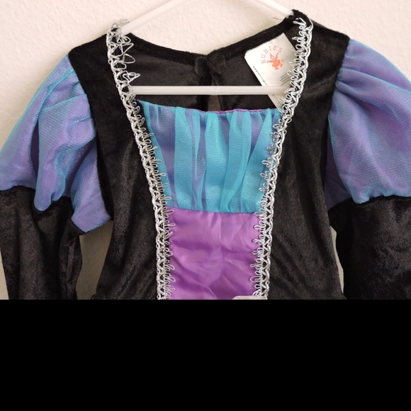 Rubies Starbright Halloween Witches Dress Girls 4 - Picture 2 of 5